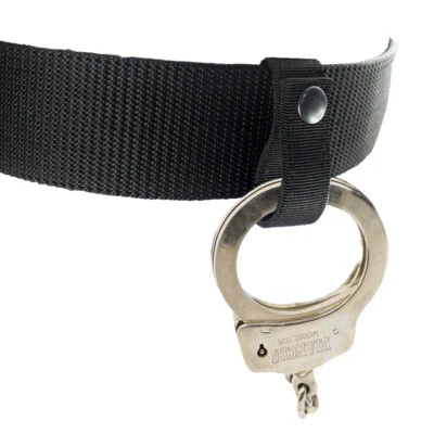Tactical Handcuff Strap Holder Single Snap Slide-On Fit Up to 2.25" in Duty Belt - Image 1 of 4