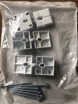 KIT DE BLOQUE ESPACIADOR Y CUÑA DE SOPORTE DE BARANDILLA COMÚN HUNTER DOUGLAS DUETTE #2512 Foto 1 de 3