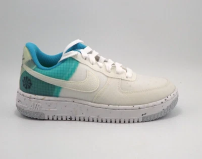 Nike Air Force 1 Crater Women's Shoes Size 5 White Turquoise DO7692-101  new - Image 1 of 4