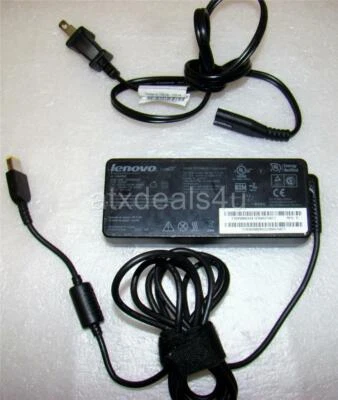 Adaptador de CA Lenovo ADLX90NDC2A 20V 4.5A 90W con cable de alimentación para IdeaPad Yoga Foto 1 de 4