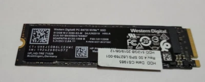 L62769-001 -  SDAPNTW-512G-1006 B SSD Hard Drive 512GB PCIe NVMe TLC TESTED USA - Image 1 of 2