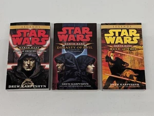Star Wars Saga 3 Book lot: Darth Bane Trilogy Complete PB Set: Old Republic - Picture 1 of 7