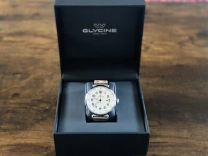 Glycine F104 Pilot Automatic Date Men’s Luxury Watch - Picture 1 of 7