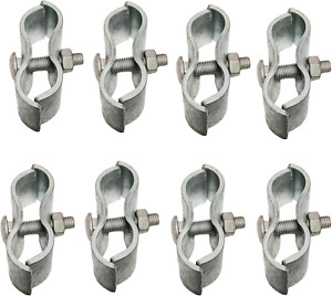 Chain Link Fence Panel Clamps - Dog Kennel Clamps: for 1-3/8" Chain Link Fence P