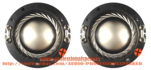 2pcs Replacement Diaphragm for Samson CD44T Driver 8 ohm. 44.4mm Voice Coil CCAR - Picture 1 of 4