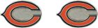Chicago Bears Football Team Logo NFL Silver Post Stud Earrings Set
