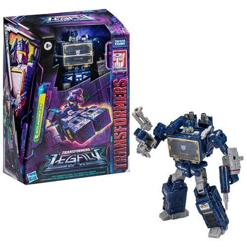 Hasbro Transformers Legacy Voyager Soundwave Soundwave 7 in Action Figure - F3517