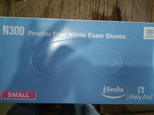 N300 Powder Free Nitrate Exam Gloves Rely Aid/ 300 gloves in box - Picture 1 of 1