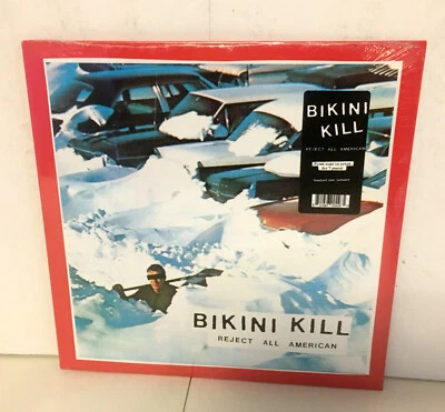 BIKINI KILL reject all american Lp Vinyl Record , SEALED / NEW - Image 1 of 2