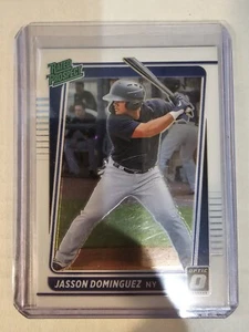 2021 Panini Donruss Optic Jasson Dominguez #RP11 Rated Prospect - Picture 1 of 2