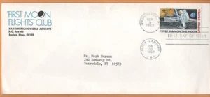 USA # #C76 - FDC Man's 1st Moon Landing on Legal size envelope - Picture 1 of 1