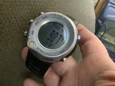 Nike Oregon Reloj Hombre WA0018 Nuevo Batt Crono Alarma Brújula Baro Alti ¡Raro! bonito Foto 1 de 4