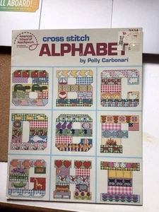 American School Needlework Cross Stitch Booklet Leaflet DECORATIVE ALPHABETS - Picture 1 of 7