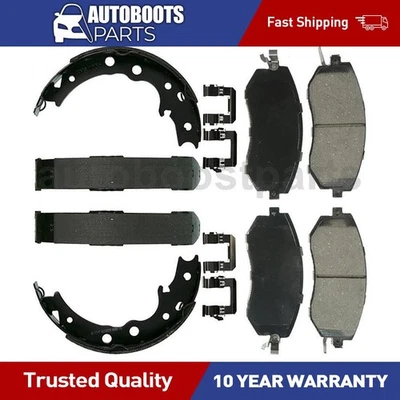Juego de pastillas de freno de disco delanteras traseras zapata de freno de estacionamiento para Toyota 86 2017-2017 Foto 1 de 4
