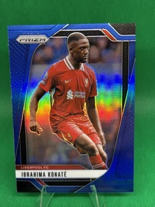 2024-25 Prizm Premier League Ibrahima Konate Blue Prizm #/299 Liverpool #39 - Foto 1 di 2