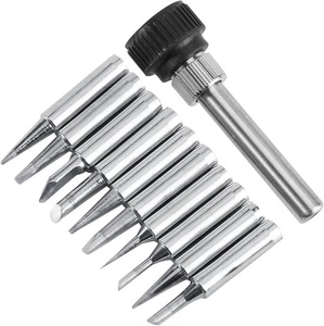900M-T Series 10Pcs/Set Soldering Iron Tips, Tip Tinner for Iron...  - Picture 1 of 7