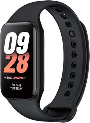 Xiaomi Mi Band 8 Active Waterproof Smart Band Watch - Black - GENUINE - NEW - Image 1 of 4