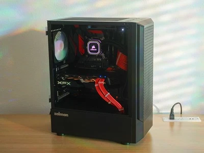 ZRX - Intel i5-8600k / RX 590 8GB / 16GB RAM DDR4 / 500GB NVMe SSD – Gaming PC - Image 1 of 4