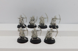 Warriors Of Numenor With Bow Lord Of The Rings 7 Metal Figures AB