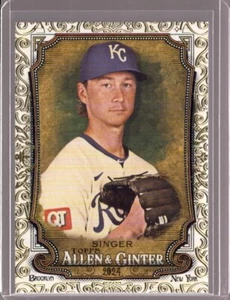 BRADY SINGER 2024 Topps Allen & Ginter #324 Gold Filigree Parallel #28/50 - Picture 1 of 2