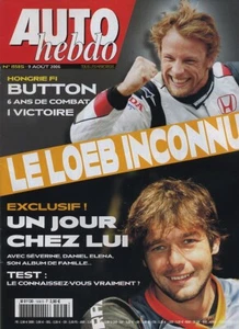 AUTO HEBDO n°1558 09/08/2006 GP HONGRIE BMW 335i LOEB INCONNU - Imagen 1 de 1