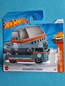 Volkswagen T2 Pickup 42 🔥 1:64 2024 HW Hot Trucks Kombi Bus VW - Bild 1 von 3