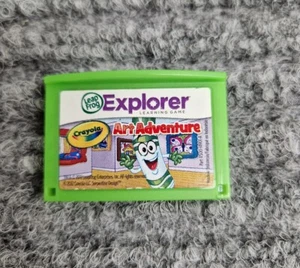 Leapfrog Explorer Crayola Art Adventure Leapad Game Cartridge - Picture 1 of 2