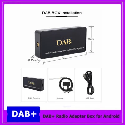 Universal USB DAB+ Digital Radio Tuner Dongle Receiver for Android Car Stereo AU - image 1 of 4