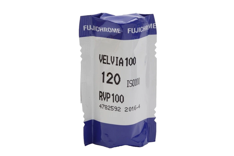 Fuji Fujichrome Velvia 100 Professional RVP100 Color Transparency 120 Film 45377 - Image 1 of 1