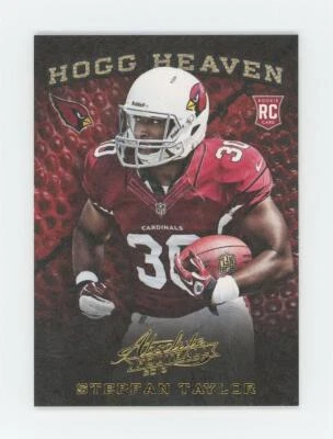 2013 Panini Absolute Hogg Heaven #54 Stephan Taylor RC - Image 1 of 2