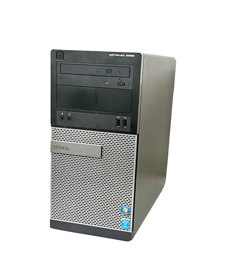 Dell OptiPlex 3020 Desktop i5-3.4GHz 4GB 500GB RS232, DB25 LPT Port WIN 10 32BIT - Image 1 of 4