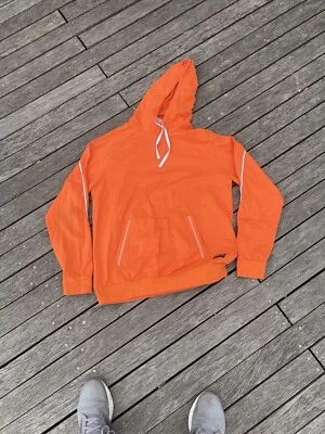 Sudadera con capucha para hombre Gymshark (talla L) naranja Foto 1 de 4