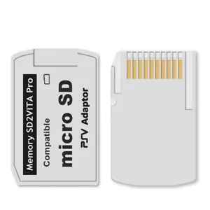 V5.0 SD2VITA Micro SD to Vita Memory Card Pro Adapter For PS PSV 1000/2000 V 5.0 - Picture 1 of 6