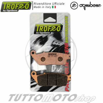 KIT PASTIGLIE FRENO ANTERIORE TROFEO SINTERIZZATE HONDA CBR 500 R 2013-2016 - Immagine 1 di 4