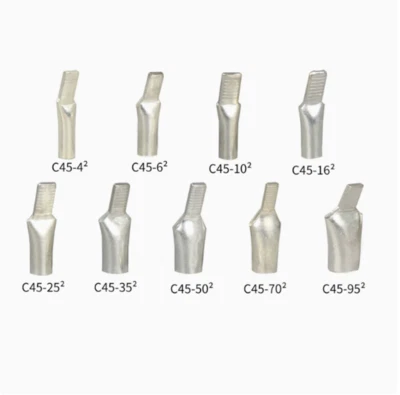 Tube Flat Pin Crimp Terminal 4-95mm² Cable for Circuit Breaker Tin Plated Copper - Image 1 of 4