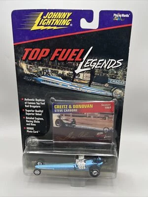 Steve Carbone 1/64 NHRA Top Fuel Legends diecast dragster temporada 1969 nuevo en paquete Foto 1 de 4