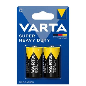 2 VARTA SUPER HEAVY DUTY Size C R14 MN1400 2014 Batteries 1.5V - Picture 1 of 3