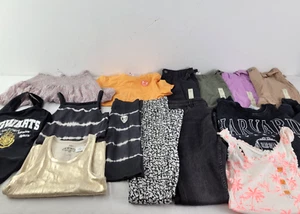 M&S Girl's 14pcs Bundle Top Shorts Jeans Leggings Swimsuit Size 11-12 Yrs New F2 - Picture 1 of 11