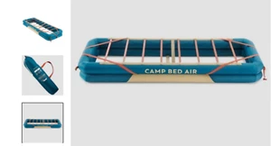 DECATHLON QUECHUA Inflatable Camping Bed Base Camp Bed Air 1 Person Sand New - Picture 1 of 4