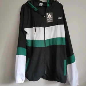 NWT Warrior Appareal Green/White/Blue Size 2XL Full Track Suit Jacket and Bottom - Picture 1 of 15