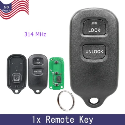 Для 2001 2002 2003 2004 2005 Toyota RAV4 дистанционный бесключевой вход управления брелок 3B - Изображение 1 из 4