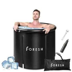 Foresh Large Ice Bath Cold Plunge Tub Premium Portable Recovery Tub - Picture 1 of 5