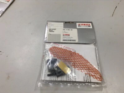 NUEVO YAMAHA ACERO INOXIDABLE NARANJA MALLA AIRE CUCHARA CUBIERTAS FZ-09 FZ09 2014 - 2016 Foto 1 de 2