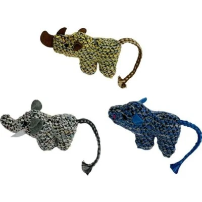 Multipet Berber Animals Assorted Cat Toy, 7 in* - Image 1 of 4