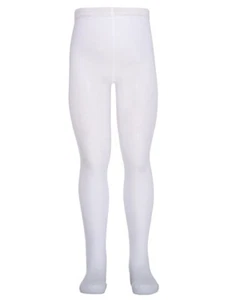 Kellys Kids White Cotton Nylon Spandex Footed Tights Girl Sz.L (9-11 yrs) - Picture 1 of 10