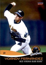 2017 West Virginia Black Bears Choice #9 Yoandy Fernandez Cuba Baseball Card