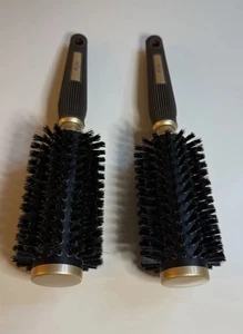 NEU Hot n Silky Rundbürsten-Set 2 1,25" Medium Barrel Nylon Salon Styling-Tools - Bild 1 von 2