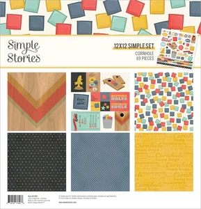 Kit Colección Simple Stories 12"X12"-Cornhole 5A002KC7-1GLV5 - Imagen 1 de 2