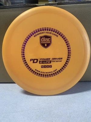 Discmania PD C-Line Power Driver Orange Early Innova Mold 175g NEW NEVER THROWN - Image 1 of 4