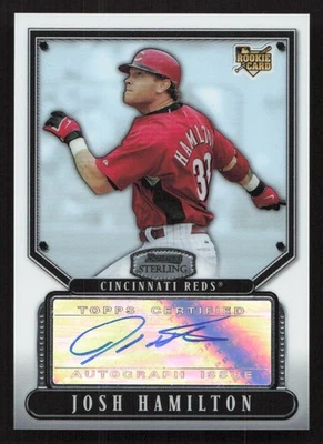 2007 Bowman Sterling Джош Гамильтон с автографом #BS-JH карта - Изображение 1 из 2